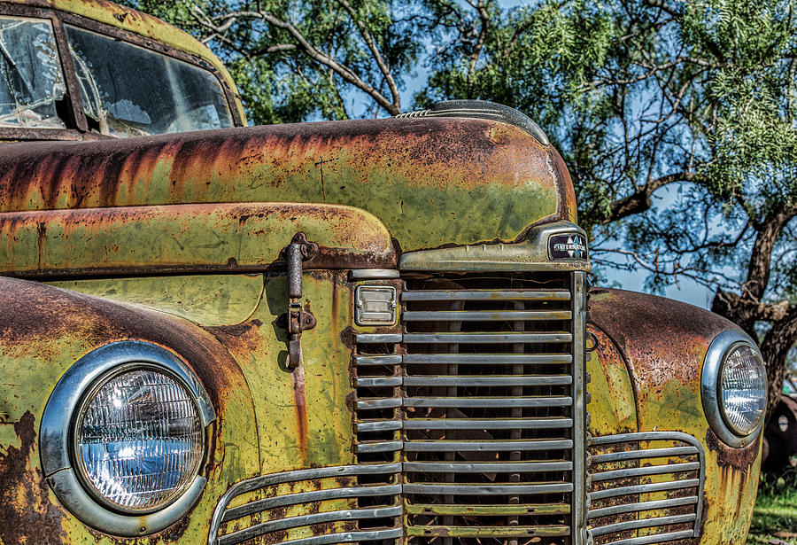 Rusty Old American Dream Photograph by Michael Wilkes - Pixels