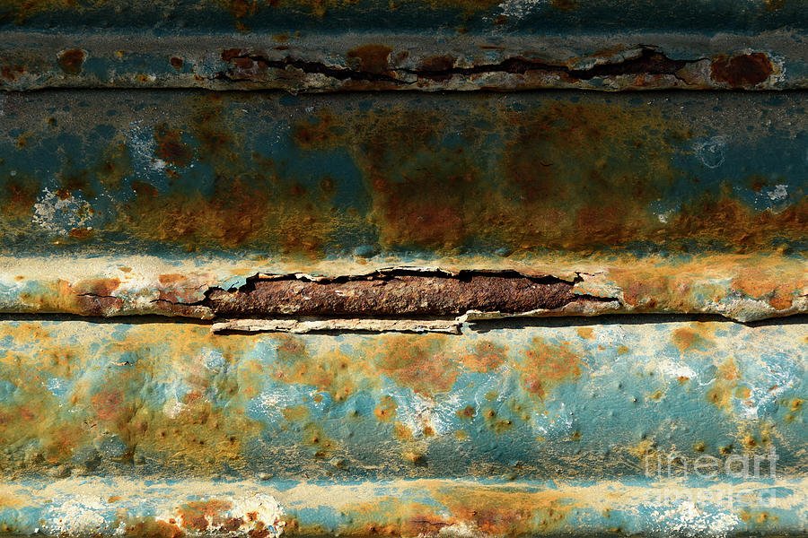 Rusty Shutter Photograph by Wendy Wilton