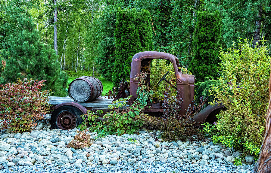 Rusty The Truck Photograph by Pamela Dunn-Parrish