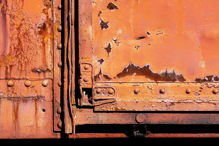 Rusty Train Car Detail 1 Photograph By Tracy Hammond - Fine Art America