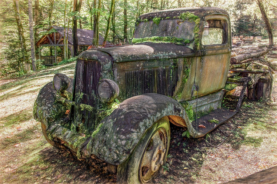 Rusty Treasure From Years Gone By Photograph by Marcy Wielfaert