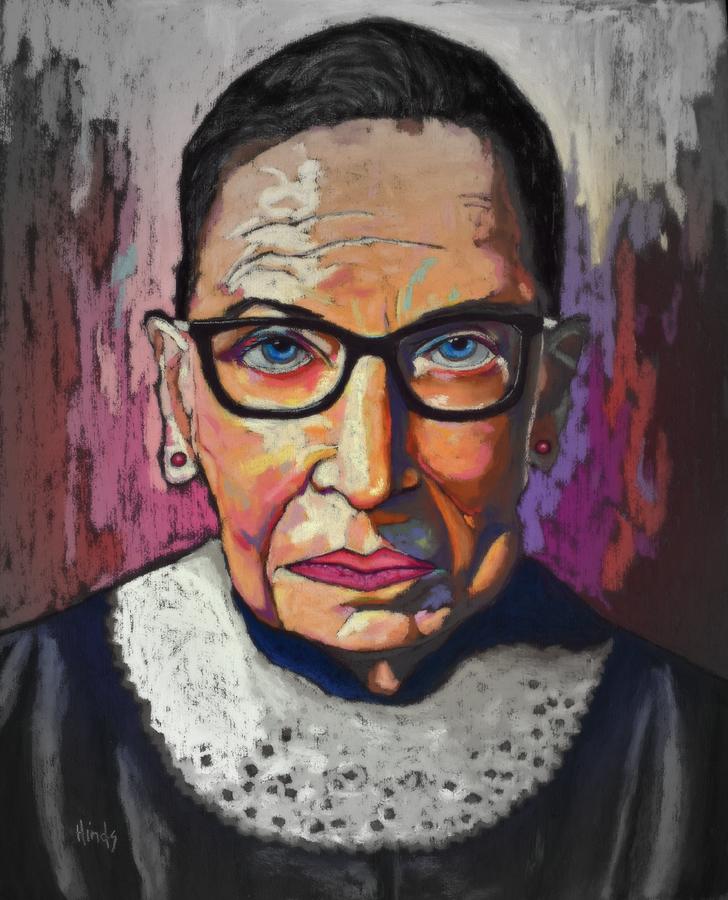 Ruth Bader Ginsburg 2 Mixed Media