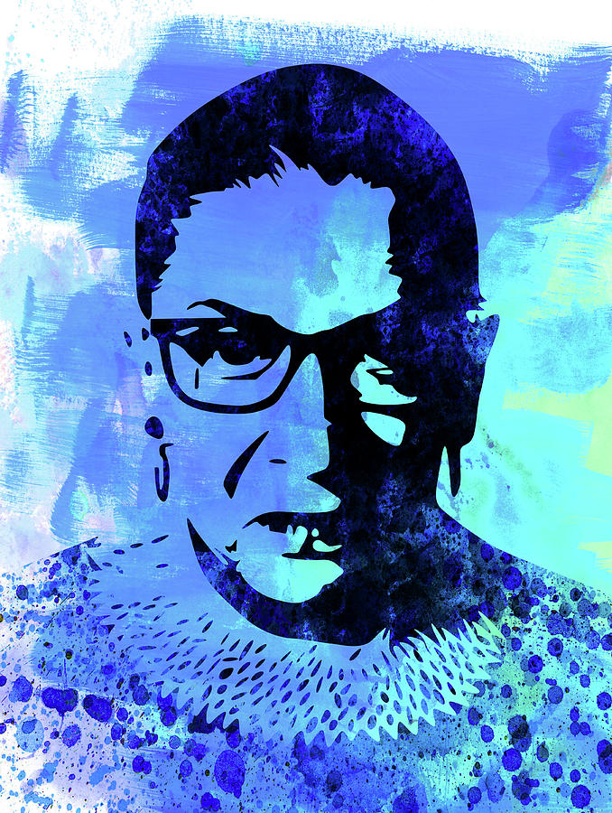 Ruth Bader Ginsburg Digital Art - Ruth Bader Ginsburg by Naxart Studio
