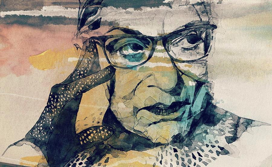 Use Painting - Ruth Bader Ginsburg Tribute by Paul Lovering