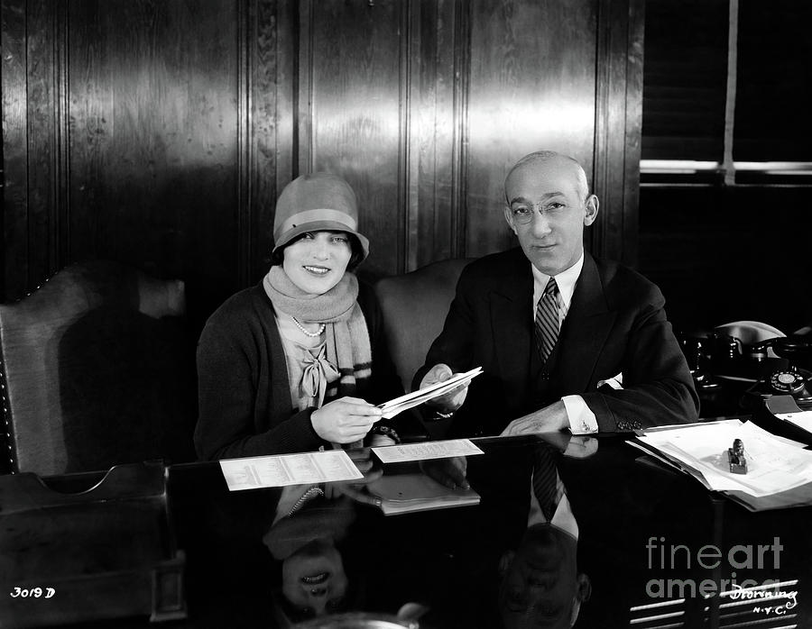 Ruth Elder Cutting A Deal Photograph