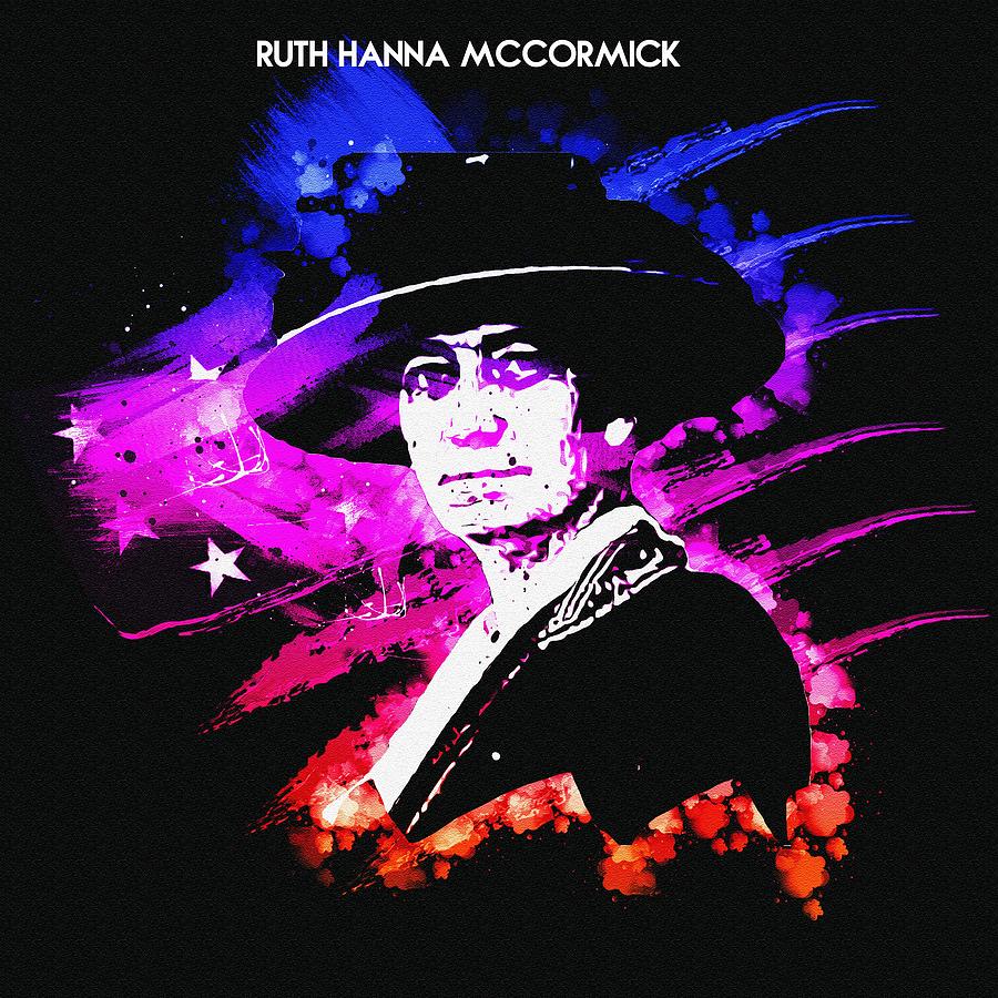 Ruth Hanna McCormick Digital Art by Walter Florine | Pixels