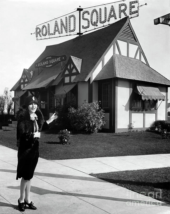 Ruth Roland Roland Square  Photograph by Sad Hill - Bizarre Los Angeles Archive