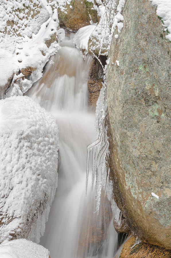 Frigus Is Latin For Cold. Ruxton Creek Joins Fountain Creek In Downtown Manitou Springs, Colorado  Photograph by Bijan Pirnia