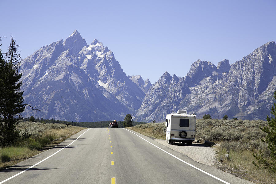 RV In Grand Teton National Park Photograph by Jameslee999