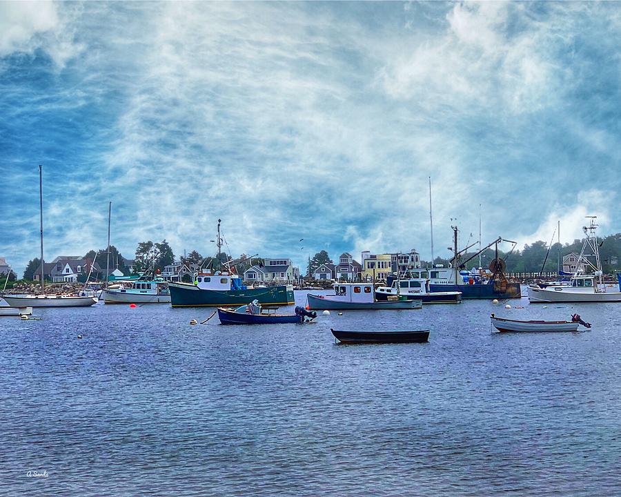 Rye Harbor Photograph by Anne Sands - Fine Art America