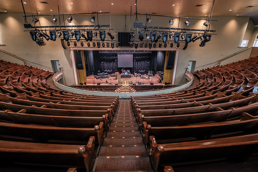 Ryman Auditorium Center Stage Photograph By Glenn Dipaola - Fine Art 