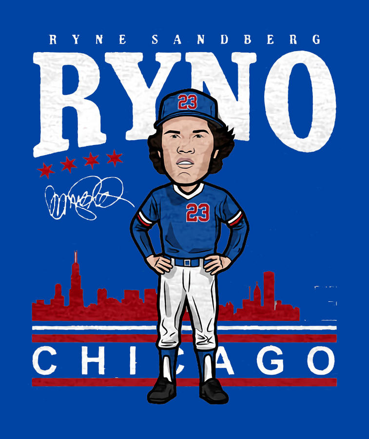 Ryne Sandberg - Chicago Cubs Canvas Print