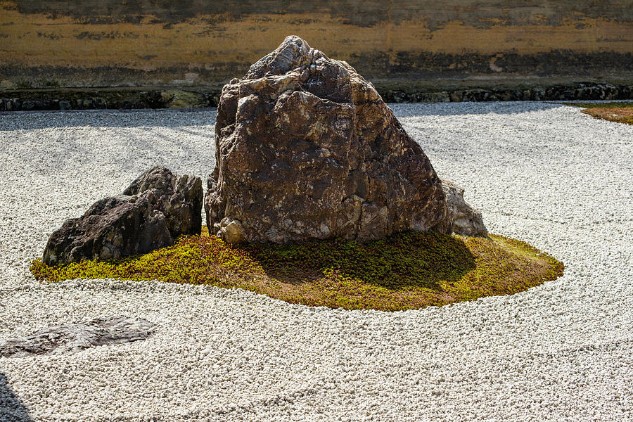 Ryouan-ji Rock Garden Photograph by David L Moore