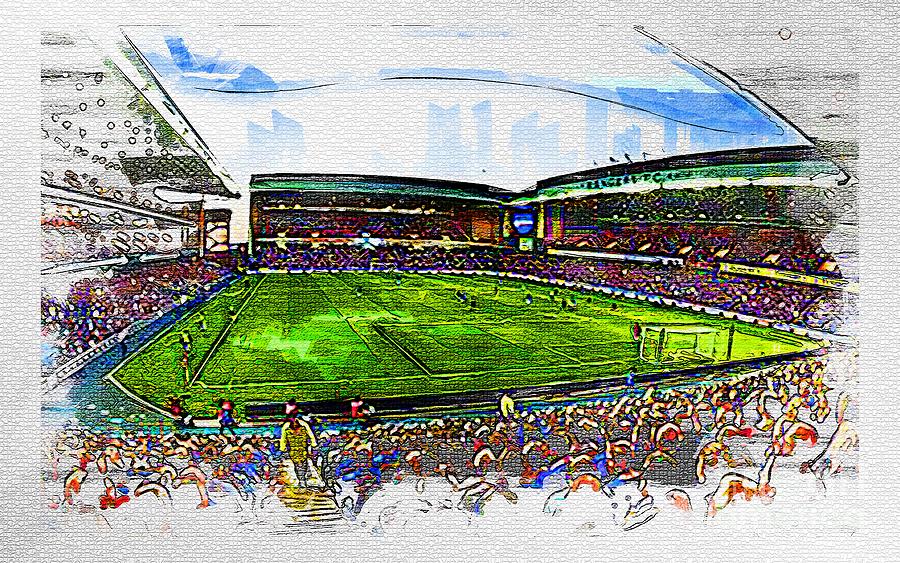 S02864 Ibrox Stadium Scottish Football Glasgow Scotland Rangers FC ...