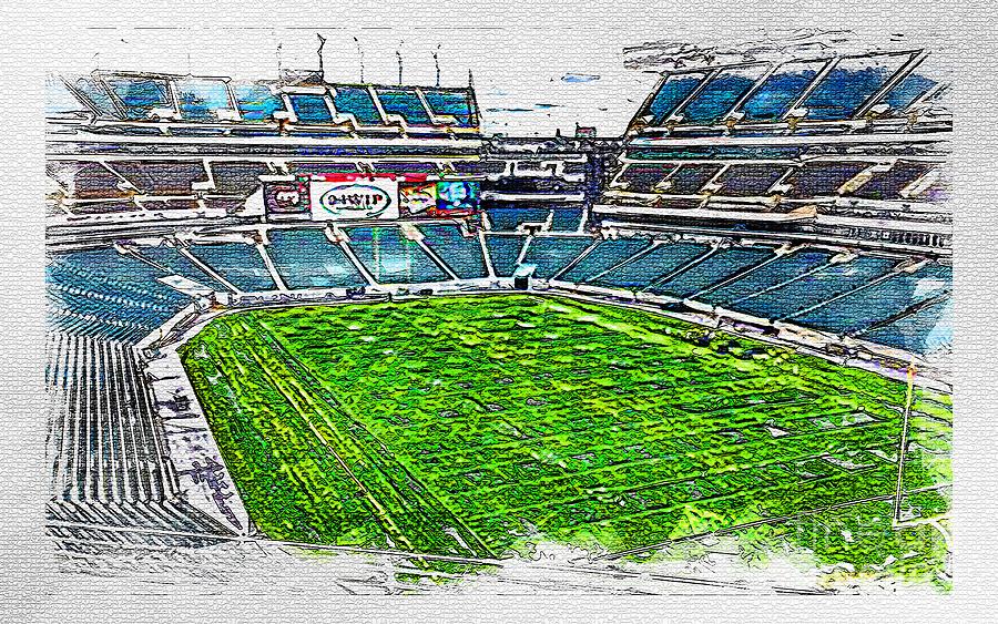 Lincoln Financial Field - Philadelphia Eagles Art Print - the