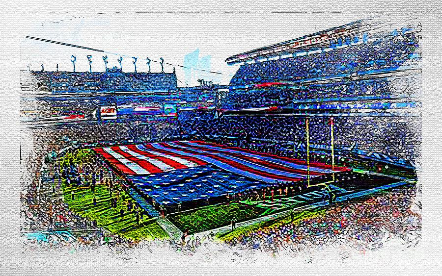 Lincoln Financial Field Philadelphia Eagles Canvas Print / Canvas
