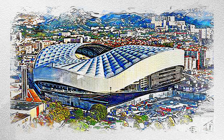 S Stade Velodrome Marseille France Olympique Stadium French