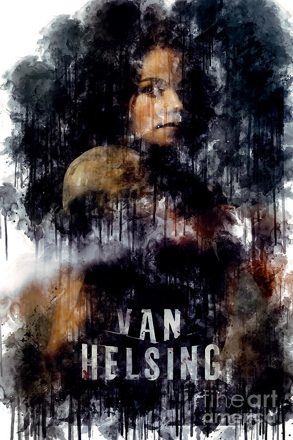 S04019 Tv Show Van Helsing Digital Art By Sherman Barrows Fine Art