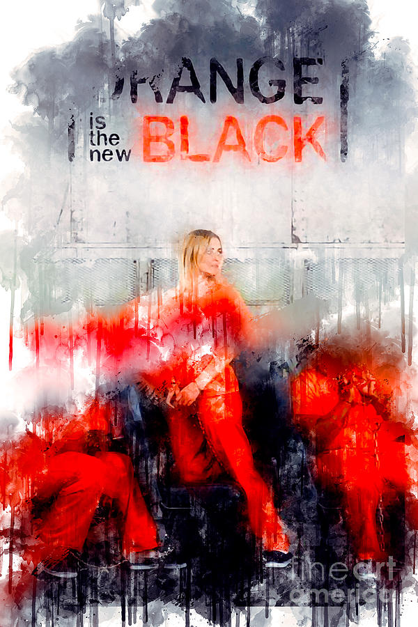 S04152 Tv Show Orange Is The New Black Digital Art By Sherman Barrows