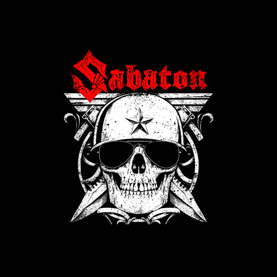 Sabaton Band Swedish Power Metal Band Original Music Digital Art by ...
