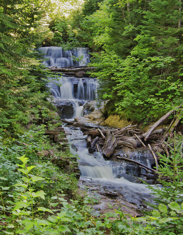 Sable Falls, Pictured Rocks National Lakeshore Photograph by David ...