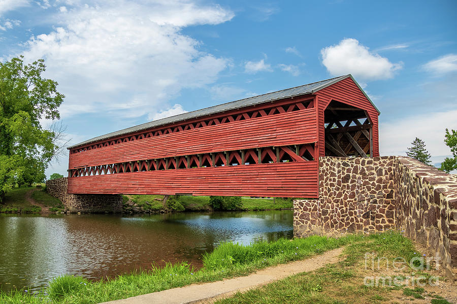 Sachs Covered Bridge, Gettysburg, PA Photograph by Sturgeon Photography