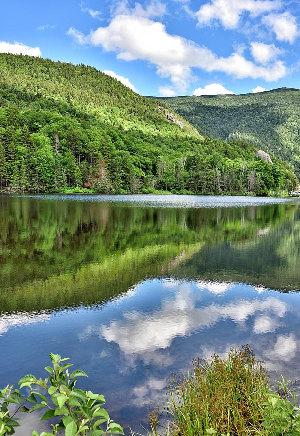 Saco Lake and Mount Jackson, Crawford Notch State Park, New Hampshire ...