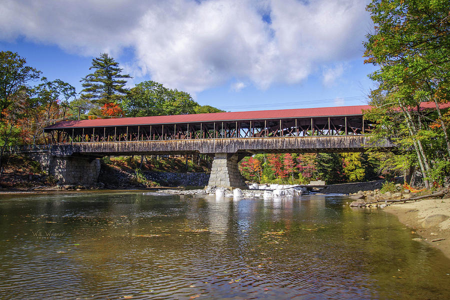 Saco River Bridge 2 Photograph by Will Wagner