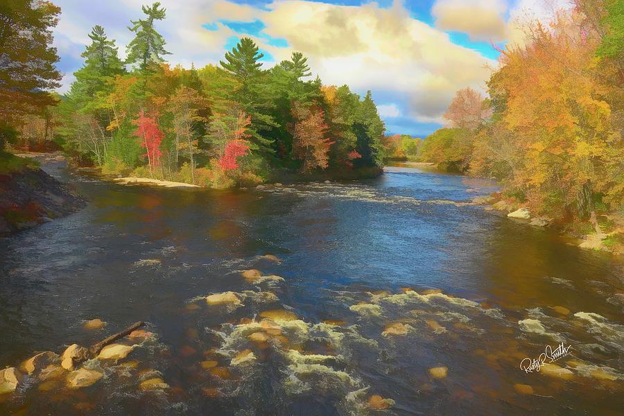 Saco River in Northern New Hampshire. by Rusty R Smith Saco River in Northern New Hampshire. by Rusty R Smith