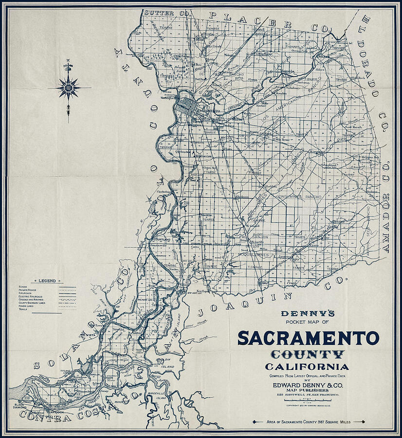 sacramento-county-california-vintage-map-1913-photograph-by-carol-japp