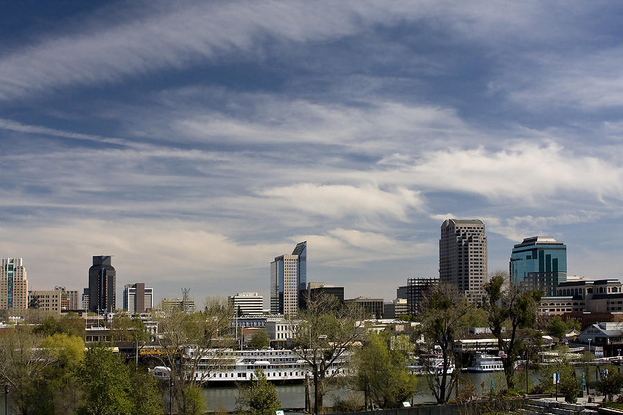 Sacramento skyline Photograph by Chris Aschenbrener