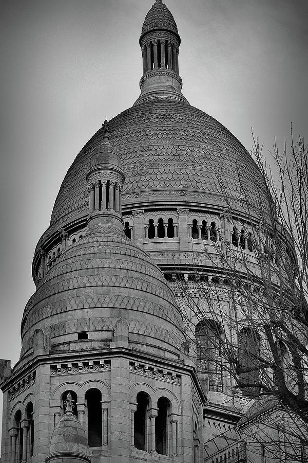 Sacre Coeur Domes Photograph by Nadalyn Larsen