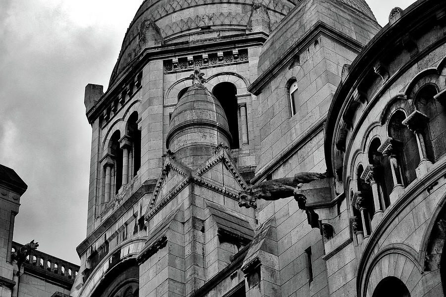 Sacre Coeur Exterior Details #1 Photograph by Nadalyn Larsen