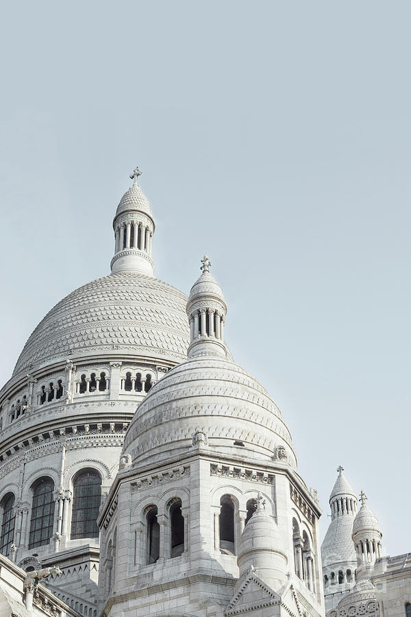 Sacre Coeur Morning - Montmartre Paris Photograph