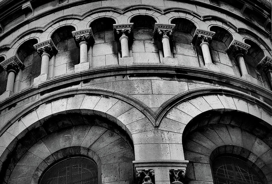 Sacre Coeur Turret Details Photograph by Nadalyn Larsen