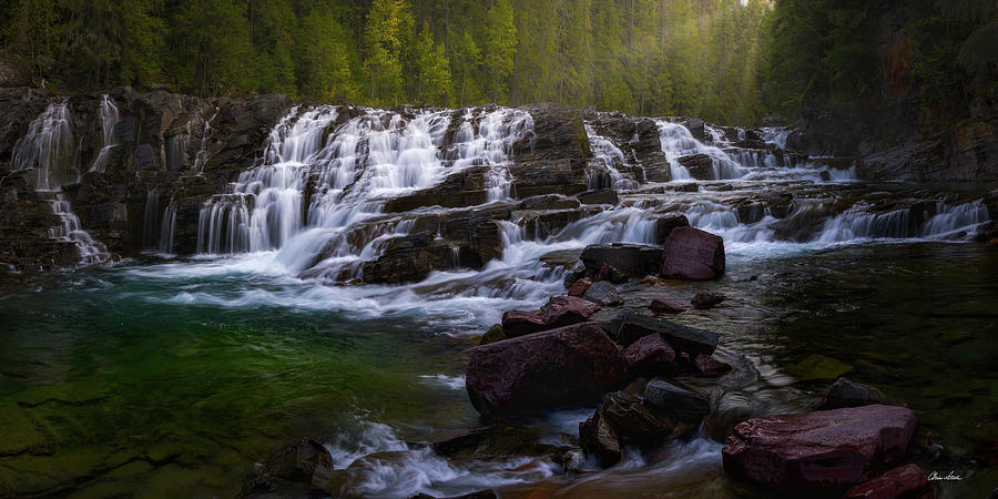 Waterfall Photograph - Sacred Dancing Cascade by Chris Steele
