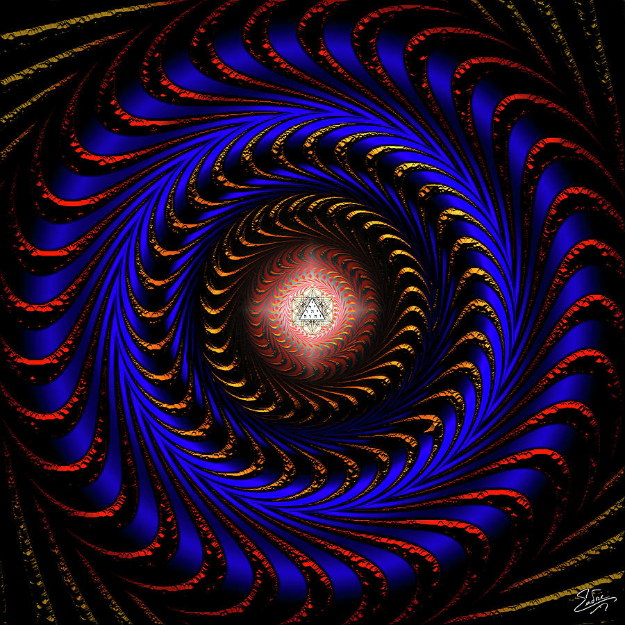 Sacred Geometry 808 Digital Art by Endre Balogh
