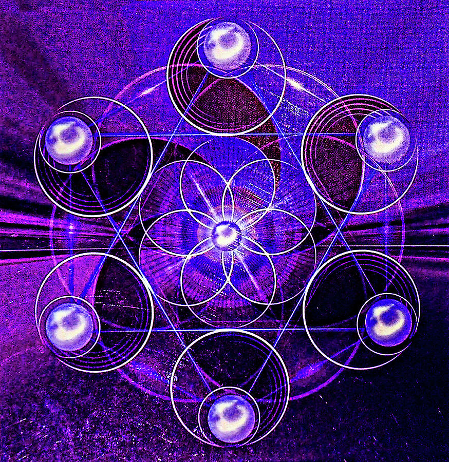 Sacred Geometry Energy spinner Photograph by Rebecca Dru