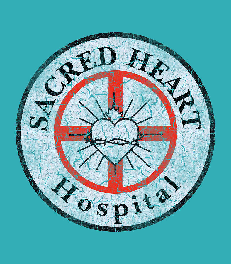 Sacred Heart Hospital Scrubs Poster vintage Painting by Hall Nick | Pixels