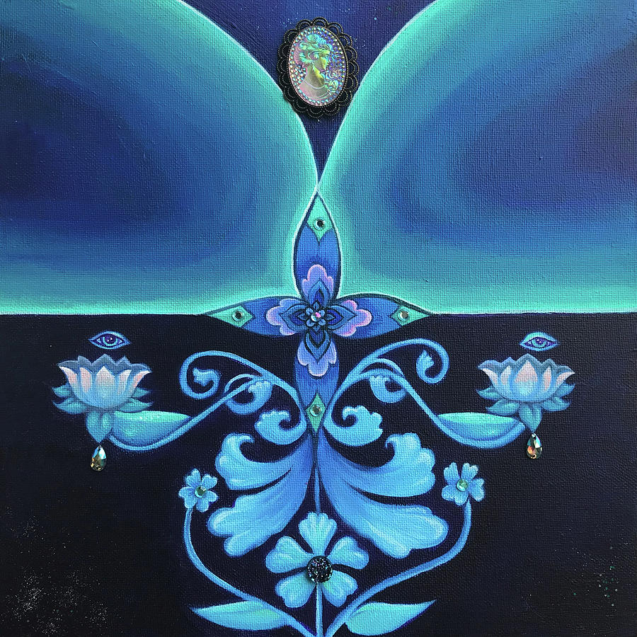 Sacred Pools of Balance Painting by Eleanor Hofer Fine Art America