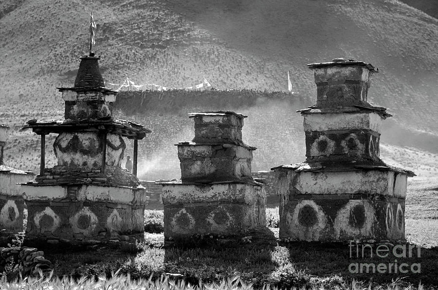 Sacred Space - Dolpo Nepal Photograph by Craig Lovell
