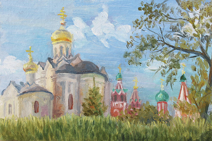 Sacred Spirit of Russia Painting by Alina Malykhina