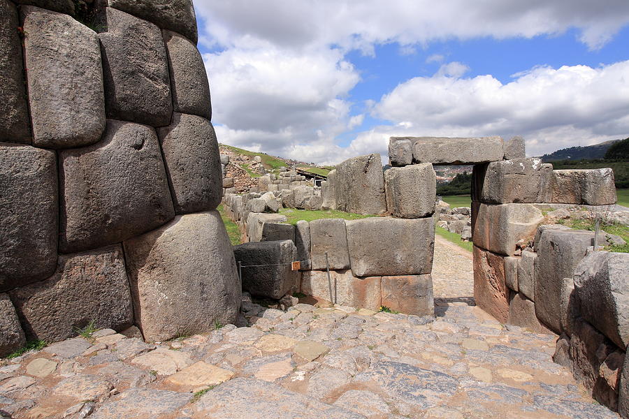 Sacsayhuaman Archaeological Site, Peru Photograph by Aidan Moran