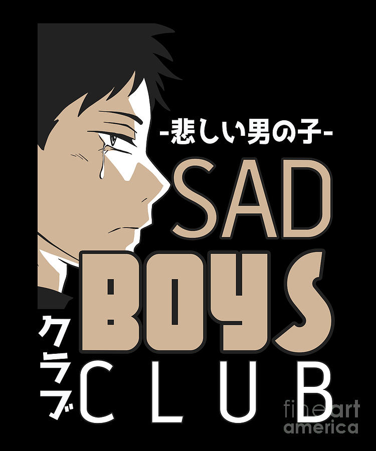 Sad Boys Club Digital Art by ShirTom - Pixels