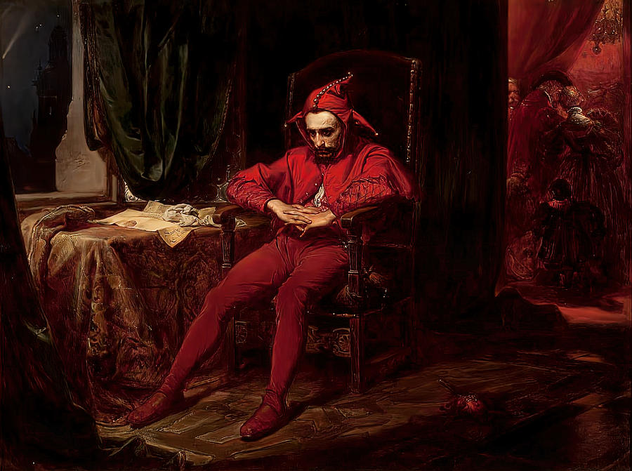 Sad Clown Stanczyk Painting By Jan Matejko Fine Art America   Sad Clown Stanczyk Jan Matejko 