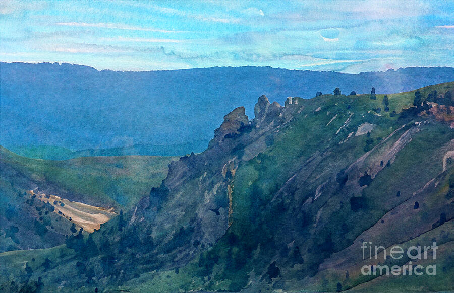 Saddlerock Mountain Digital Art by Macro Abundance Art Saddlerock Mountain Digital Art by Macro Abundance Art