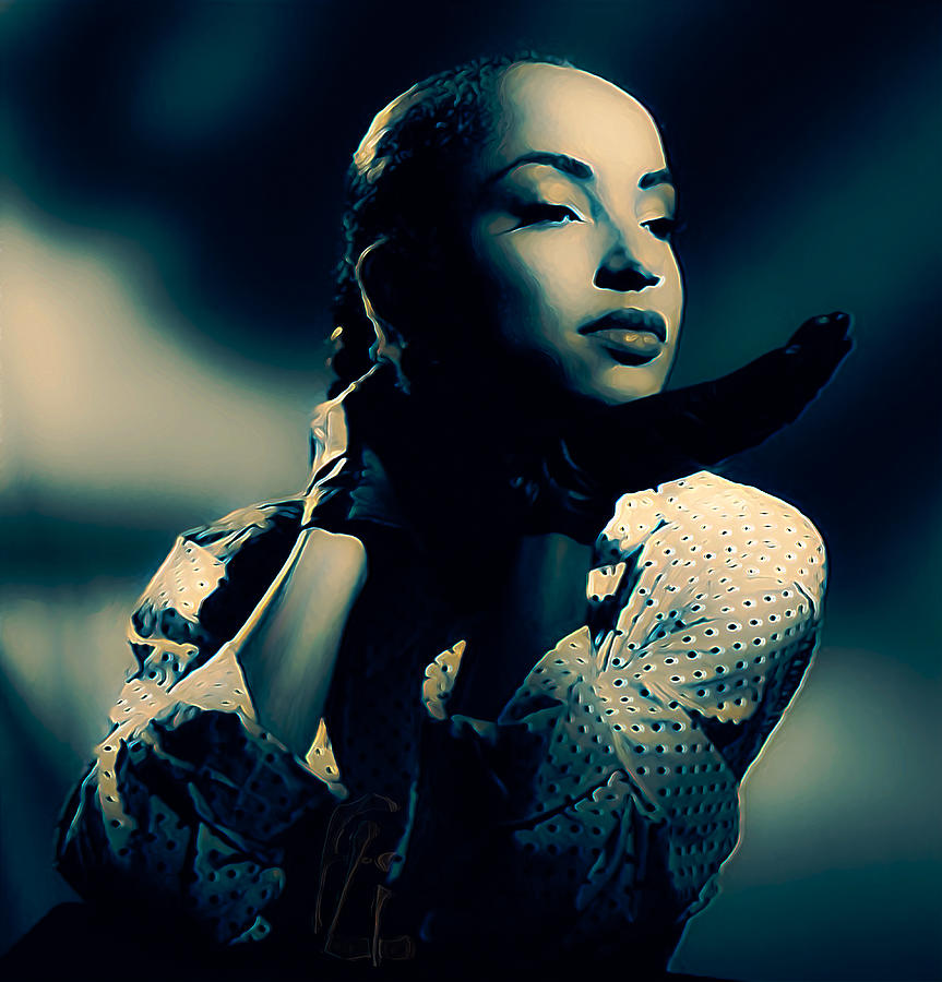 Sade 6 Painting by Fli Art Pixels