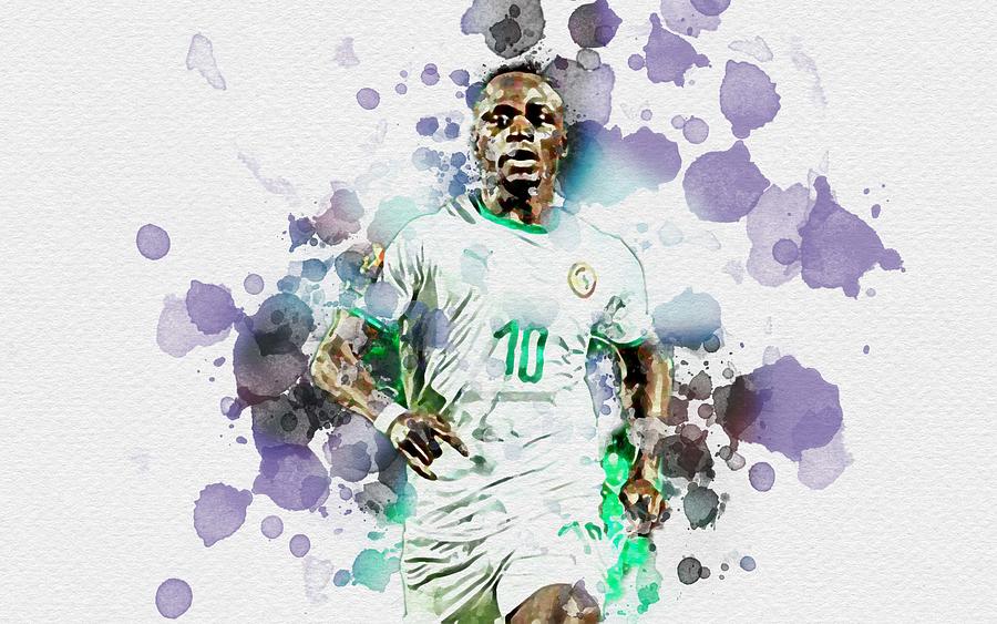 Sadio Mane 2019 Africa Cup Of Nations Uniform Senegal National Team Fan ...