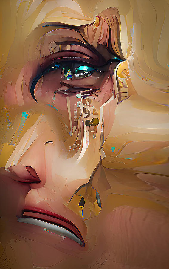 Sadness Digital Art by Debra Kewley