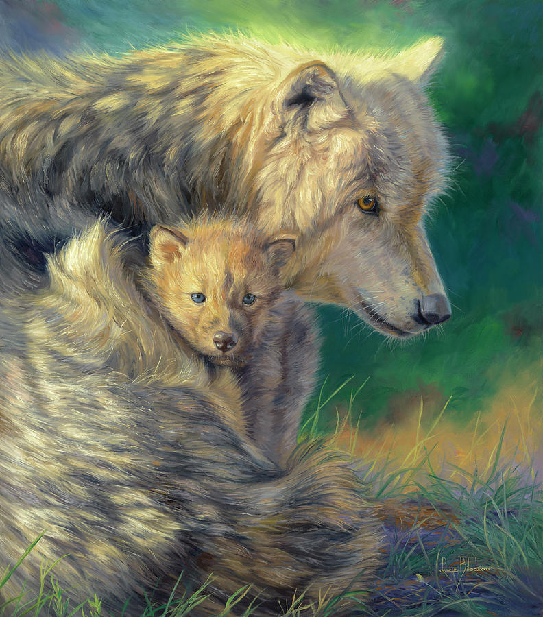 Safe Painting by Lucie Bilodeau